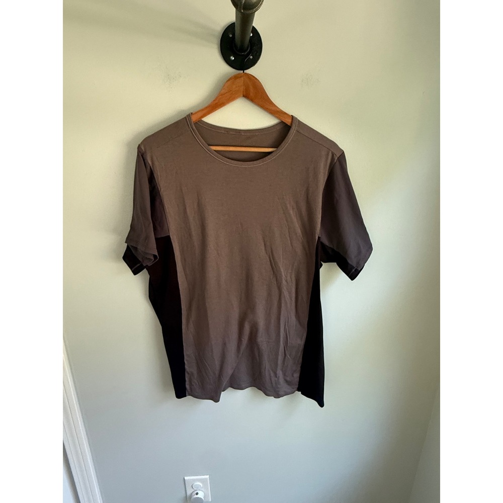 Lululemon Robert Geller Moonphase Colorblock Short Sleeve T-Shirt Mens Large L